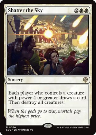 Shatter the Sky (ECC-066) - Commander: Lorwyn Eclipsed