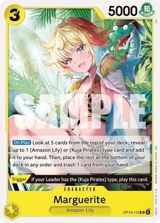 Marguerite (OP14-113) - The Azure Sea's Seven - Golden Apple Comics