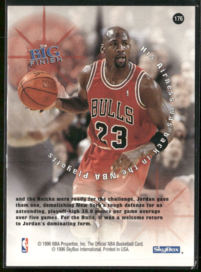 1996-97 Hoops Michael Jordan #176
