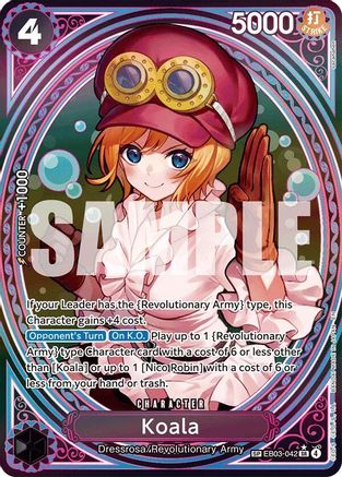 Koala (SP) (EB03-042) - Extra Booster: One Piece Heroines Edition Foil - Golden Apple Comics