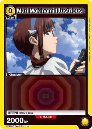 Mari Makinami Illustrious (014) (UE15BT/EVA-1-014) - UE15BT Evangelion New Theatrical Edition