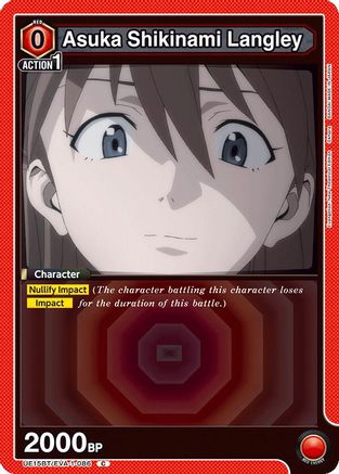 Asuka Shikinami Langley (086) (UE15BT/EVA-1-086) - UE15BT Evangelion New Theatrical Edition