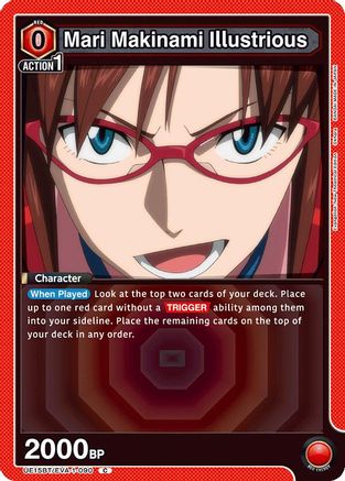 Mari Makinami Illustrious (090) (UE15BT/EVA-1-090) - UE15BT Evangelion New Theatrical Edition