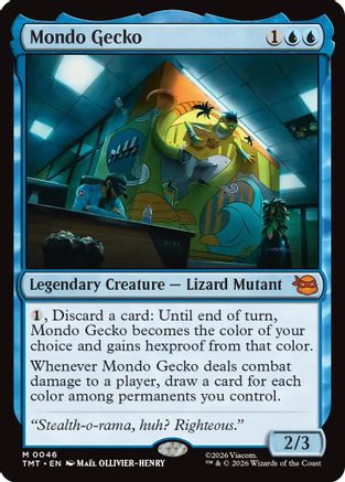 Mondo Gecko (TMT-046) - Teenage Mutant Ninja Turtles Foil - Golden Apple Comics