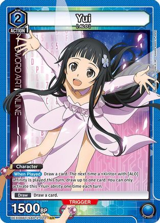 Yui (022) (UEX06BT/SAO-2-022) - UEX06BT Sword Art Online Vol2 Foil