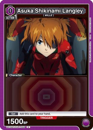 Asuka Shikinami Langley (048) (Box Topper Foil) (UE15BT/EVA-1-048) - UE15BT Evangelion New Theatrical Edition Foil