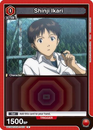 Shinji Ikari (073) (Box Topper Foil) (UE15BT/EVA-1-073) - UE15BT Evangelion New Theatrical Edition Foil