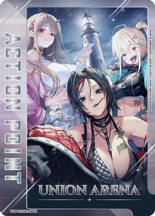 Action Point Card (AP03) (UEPR/NIK-AP03) - Union Arena Promotion Cards Foil