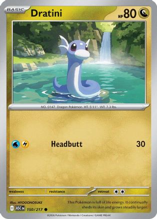 Dratini 150 - ME Ascended Heroes