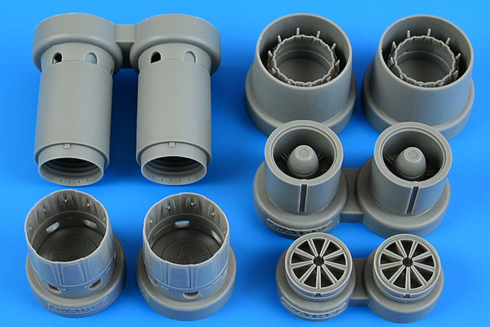 Aires 4888 1/48 Rafale Exhaust Nozzles For HBO (Resin)