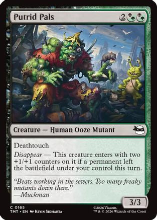 Putrid Pals (TMT-165) - Teenage Mutant Ninja Turtles
