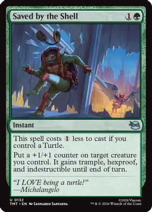 Saved by the Shell (TMT-132) - Teenage Mutant Ninja Turtles Foil