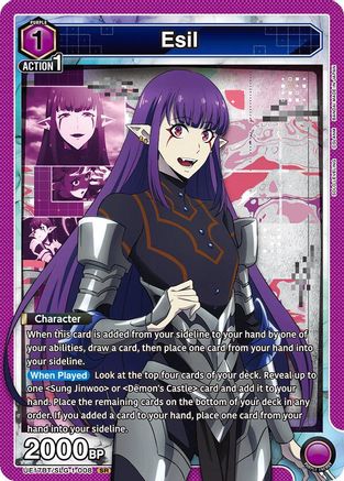 Esil (008) (UE17BT/SLG-1-008) - UE17BT SOLO LEVELING Foil