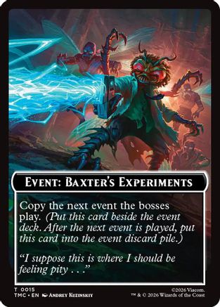 Event: Baxter's Experiments (TMC-015) - Commander: Teenage Mutant Ninja Turtles - Golden Apple Comics