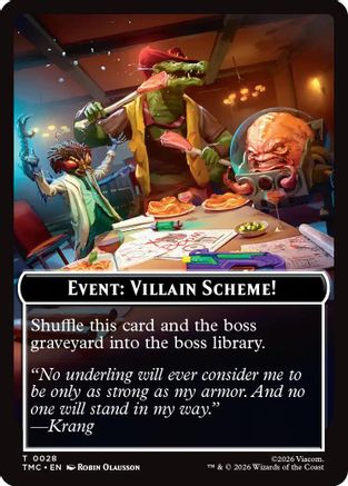 Event: Villain Scheme! (TMC-028) - Commander: Teenage Mutant Ninja Turtles - Golden Apple Comics