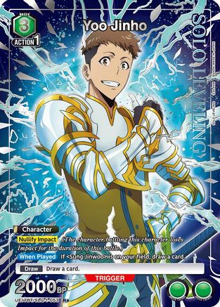 Yoo Jinho (053) (R*) (UE17BT/SLG-1-053) - UE17BT SOLO LEVELING Foil