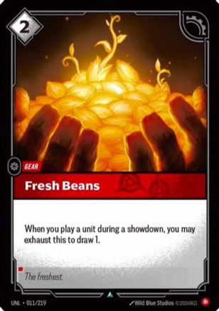 Fresh Beans (011/219) - Unleashed