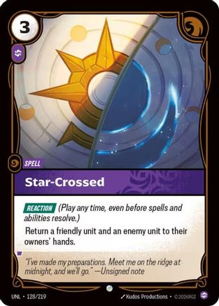 Star-Crossed (128/219) - Unleashed Foil