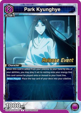 Park Kyunghye (UE17BT/SLG-1-014) - UE17BT SOLO LEVELING Release Event Cards
