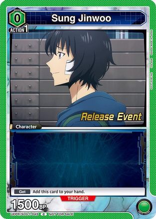 Sung Jinwoo (045) (UE17BT/SLG-1-045) - UE17BT SOLO LEVELING Release Event Cards