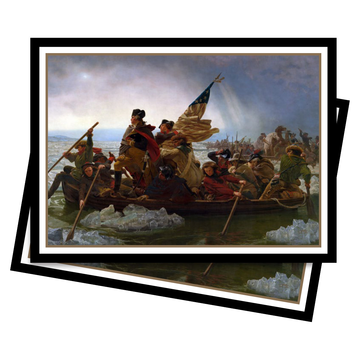 Ultra PRO: Standard 65ct Sleeves - Fine Art (Washington Crossing the Delaware)