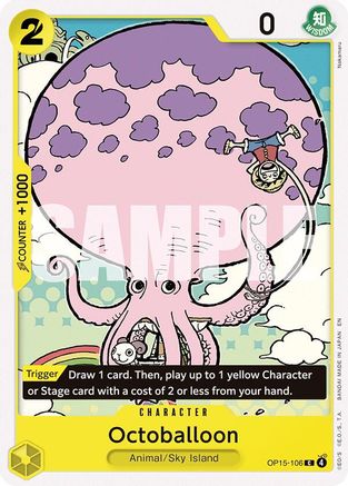 Octoballoon (OP15-106) - Adventure on Kami's Island - Golden Apple Comics