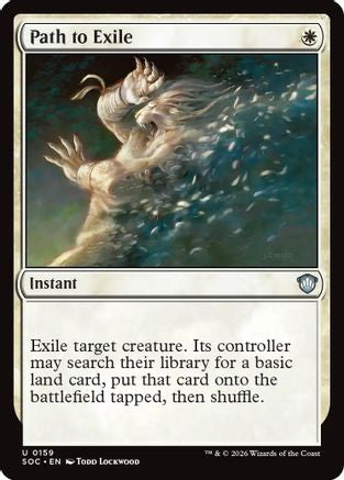 Path to Exile (SOC-159) - Commander: Secrets of Strixhaven - Golden Apple Comics