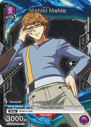 Nishiki Nishio (U*) (UE18BT/TKG-1-053) - UE18BT Tokyo Ghoul Foil