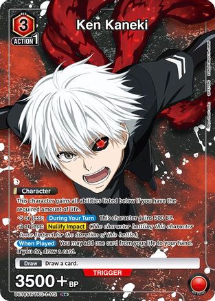 Ken Kaneki (112) (R*) (UE18ST/TKG-1-112) - UE18ST Tokyo Ghoul Starter Deck Foil
