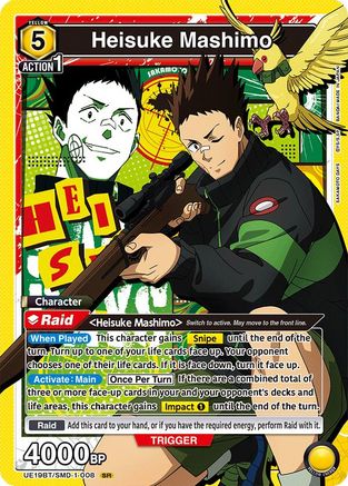 Heisuke Mashimo (008) (UE19BT/SMD-1-008) - UE19BT SAKAMOTO DAYS Foil