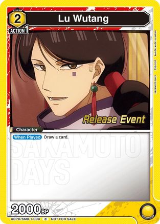 Lu Wutang (009) (Release Event) (UE19BT/SMD-1-009) - UE19BT SAKAMOTO DAYS Release Event Cards