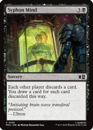 Syphon Mind (MSC-159) - Commander: Marvel Super Heroes