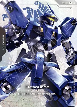 Resource (RP-043) (Premium Accessory Set - Mobile Suit Gundam: Iron-Blooded Orphans) (RP-043) - Promotional Resource Tokens Holofoil