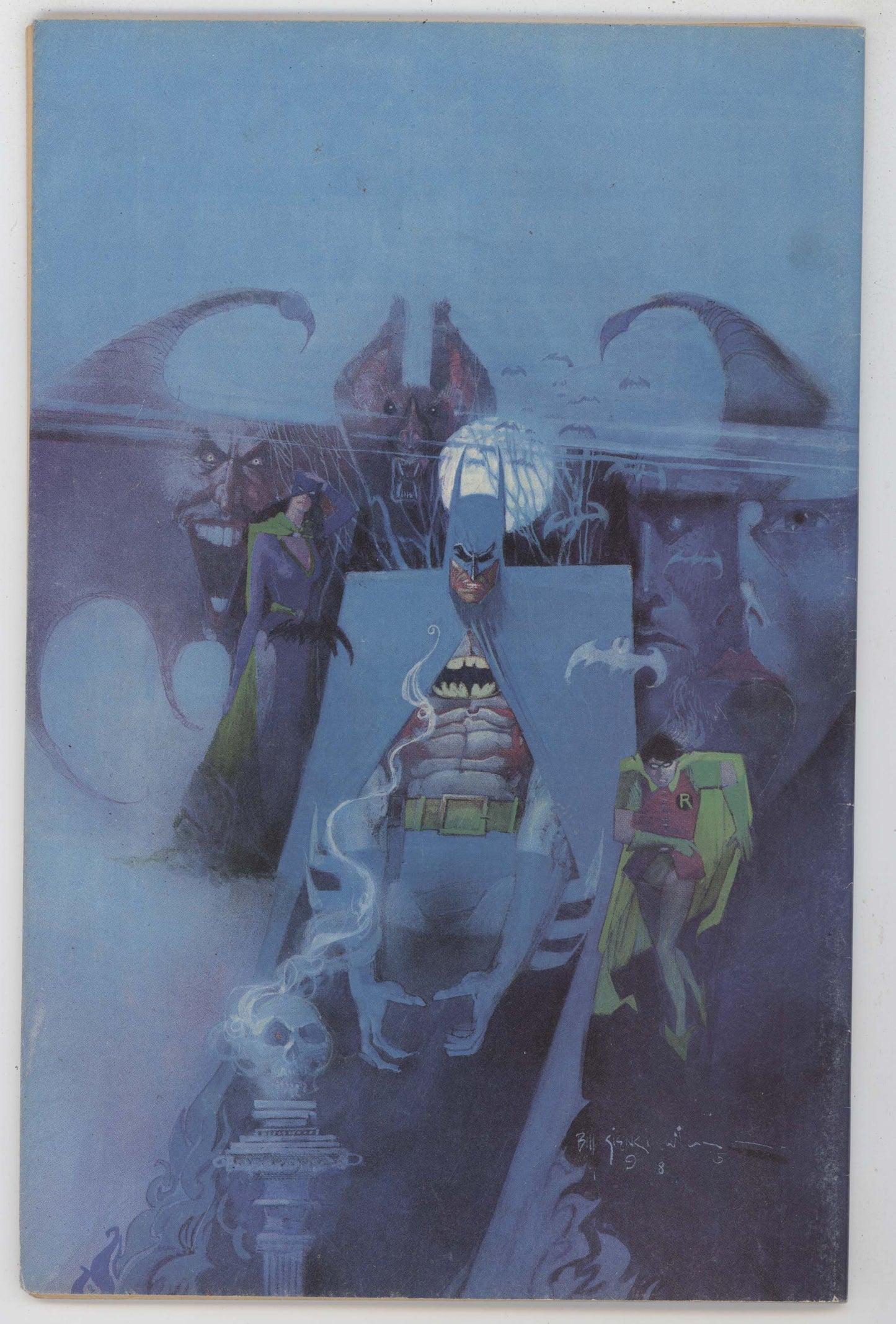 Batman 400 DC 1986 VG FN Stephen King Bill Sienkiewicz Joker Catwoman Robin