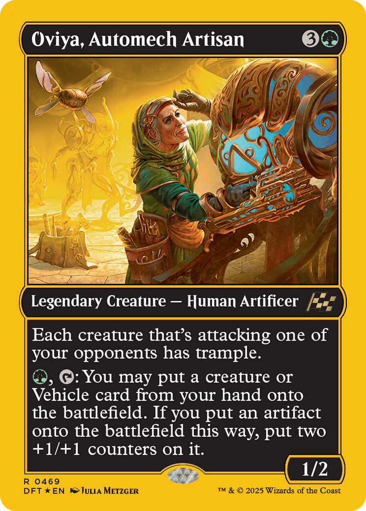 Oviya, Automech Artisan (DFT-469) - Aetherdrift Foil