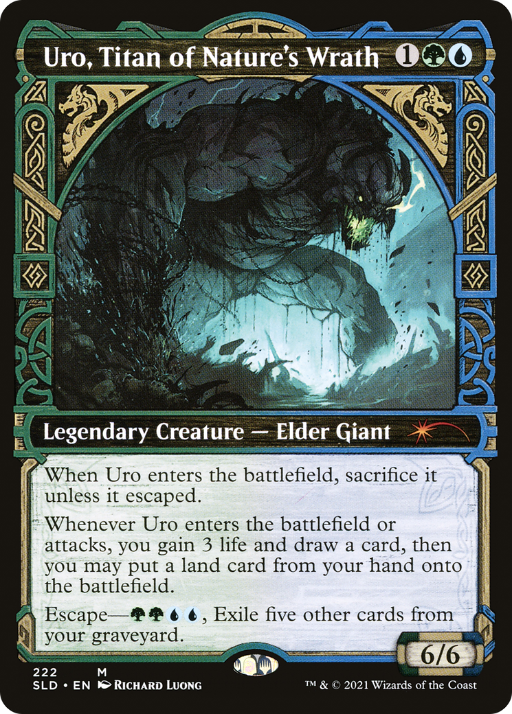 Uro, Titan of Nature's Wrath (SLD-222) - Secret Lair Drop: (Showcase)