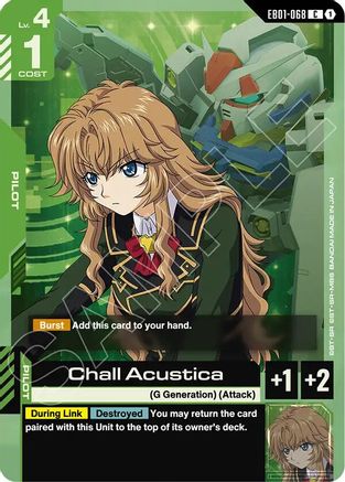 Chall Acustica (EB01-068) - Eternal Nexus