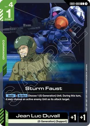 Sturm Faust (EB01-080) - Eternal Nexus