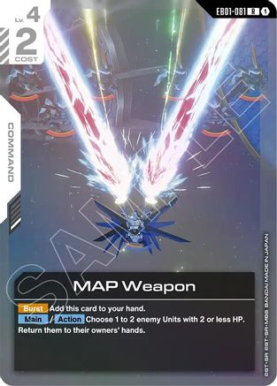 MAP Weapon (EB01-081) - Eternal Nexus Holofoil