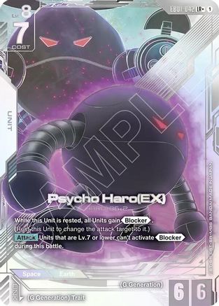Psycho Haro (EX) (LR+) (EB01-042) - Eternal Nexus Holofoil