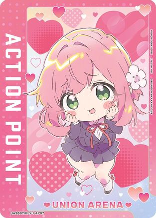 Action Point Card (AP07) (UE21BT/RLY-1-AP07) - UE21BT The 100 Girlfriends Who Really Really Really Really REALLY Love You Foil