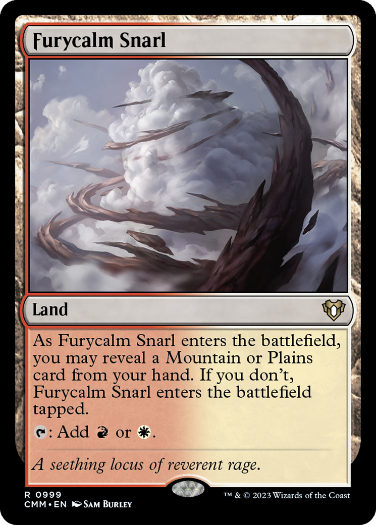 Furycalm Snarl (CMM-999) - Commander Masters