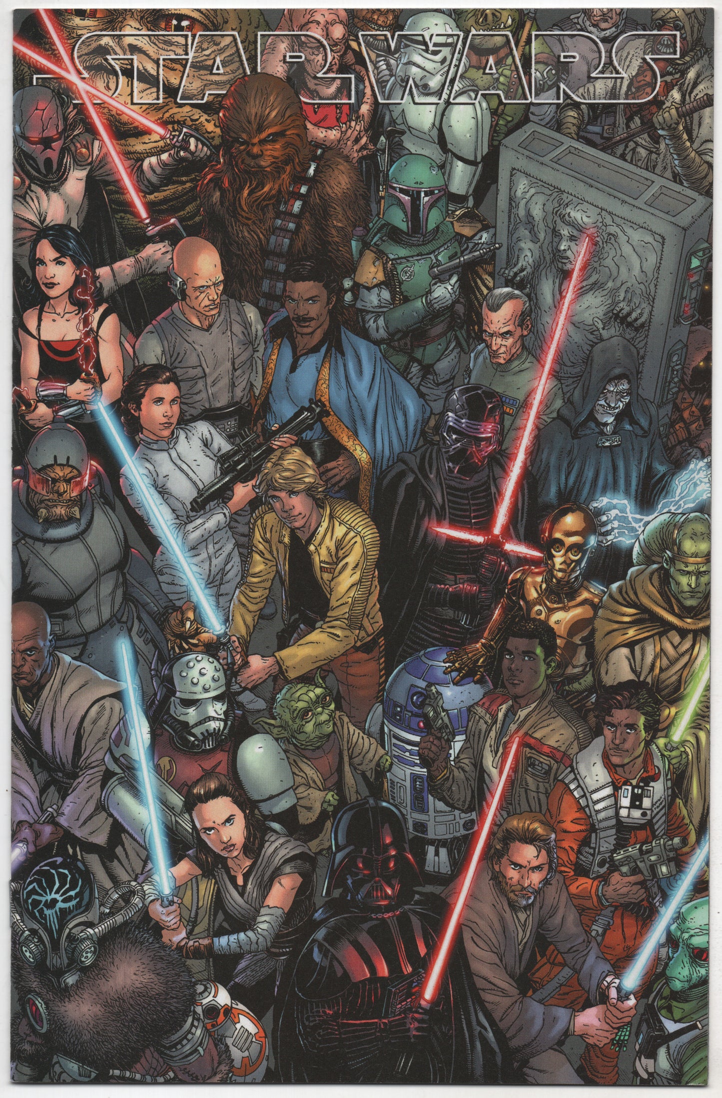 Star Wars #25 1:25 Steve Mcniven Variant (07/20/2022) Marvel