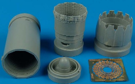 Aires 4425 1/48 F16C Block 30/40/50/60 Exhaust Nozzle For TAM