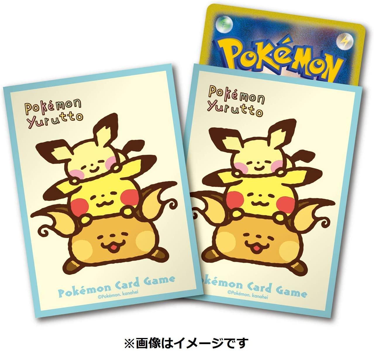 Pokémon Yurutto Sleeves 64-Count