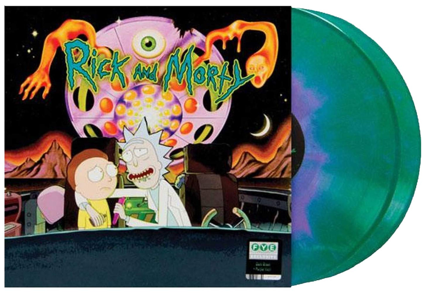 Rick and Morty (Dark Green and Purple)