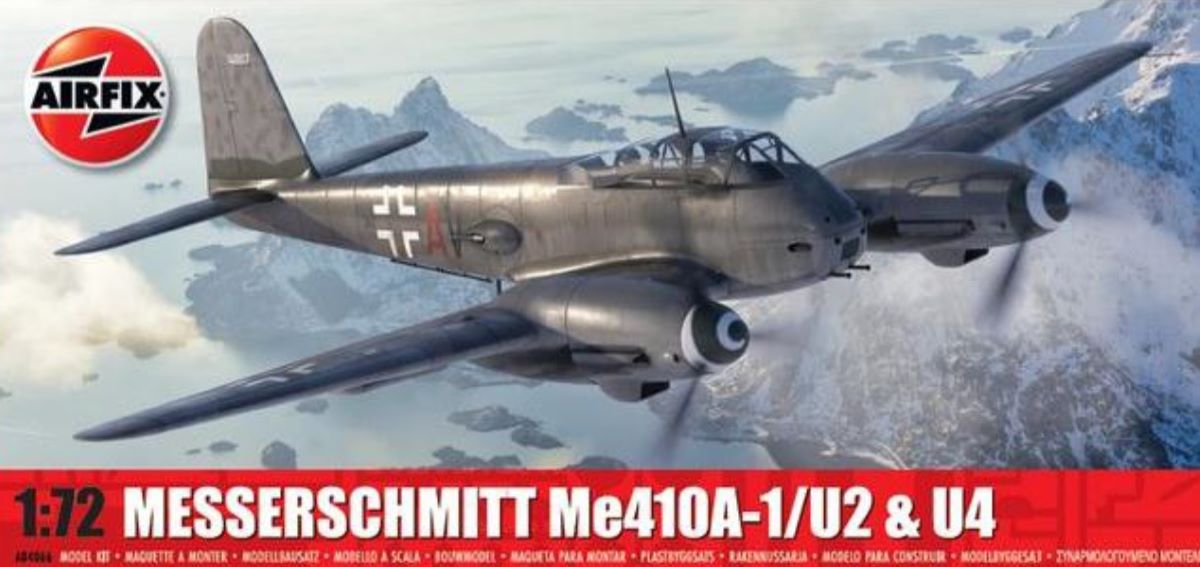 Airfix 4066 1/72 Messerschmitt Me410A1/U2 & U4 Fighter (2 in 1)