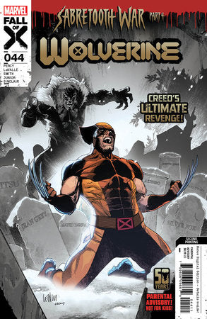 Wolverine #44 2nd Print Leinil Yu Variant (04/17/2024) Marvel