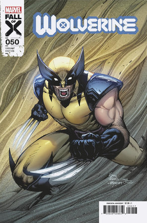 Wolverine #50 F 1:50 Ryan Stegman Variant (05/29/2024) Marvel - Golden Apple Comics