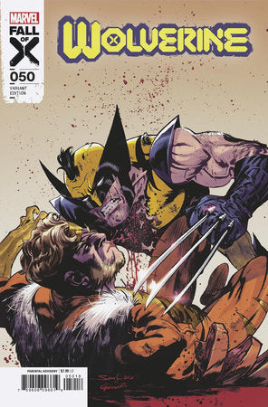 Wolverine #50 E 1:25 Jonas Scharf Variant (05/29/2024) Marvel - Golden Apple Comics